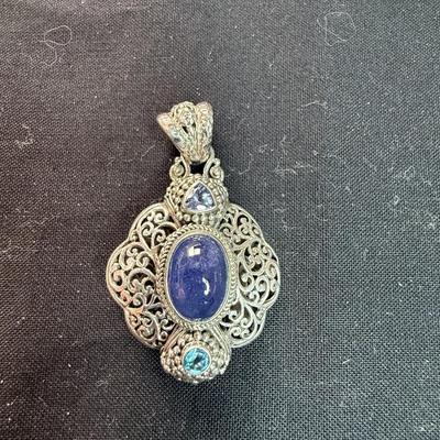 Artisan Gem Collection of Bali w/ Swiss Blue Topaz