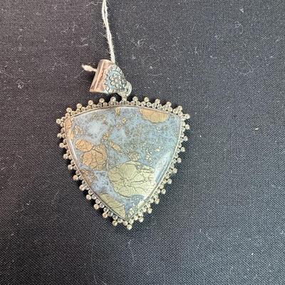 37mm Trillion Pyrite in Chalcedony