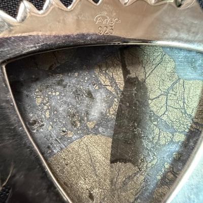 37mm Trillion Pyrite in Chalcedony