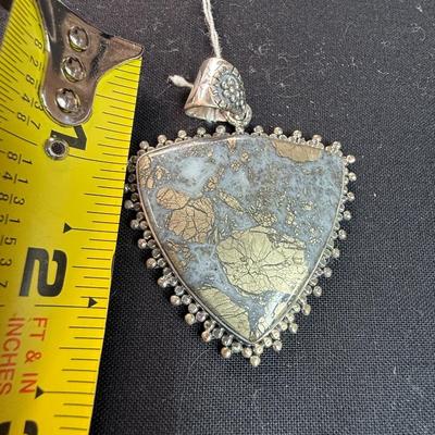 37mm Trillion Pyrite in Chalcedony