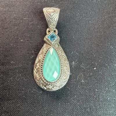 Sleeping Turquoise w/ Blue Topaz
