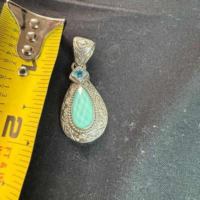 Sleeping Turquoise w/ Blue Topaz