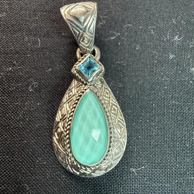 Sleeping Turquoise w/ Blue Topaz