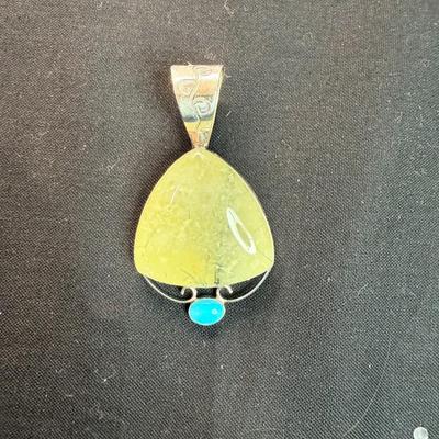 Green Prehnite and Sleeping Beauty