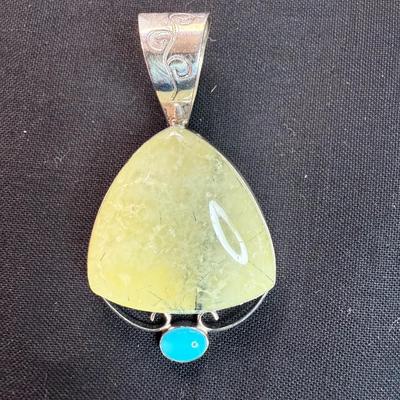 Green Prehnite and Sleeping Beauty