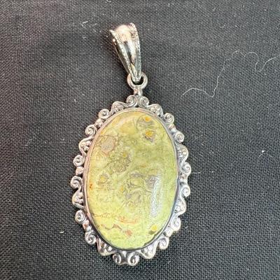 Jasper India Pendant