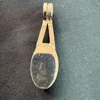 Sterling Silver Turquoise Pendant