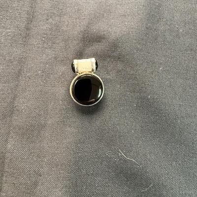 Pendant Onyx in Sterling Silver