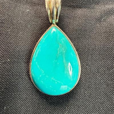 Turquoise Gemstone Pear