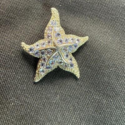 Sterling Silver Starfish Pendant