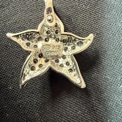 Sterling Silver Starfish Pendant