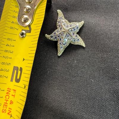 Sterling Silver Starfish Pendant
