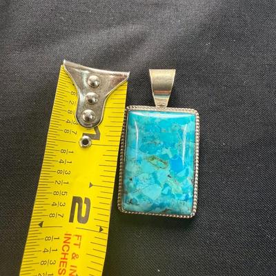 Mine Finds by Jay King Turquoise Pendant