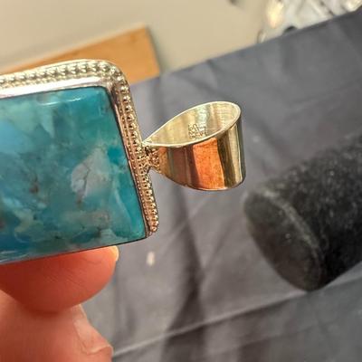 Mine Finds by Jay King Turquoise Pendant