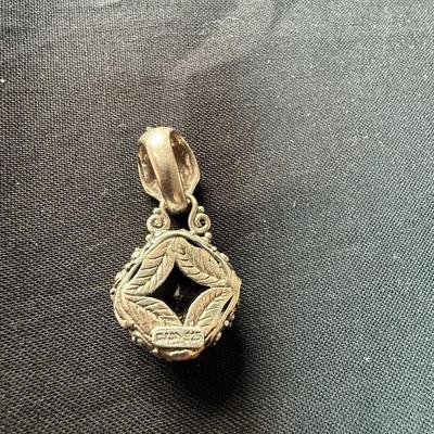 Prasiolite Bali Pendant
