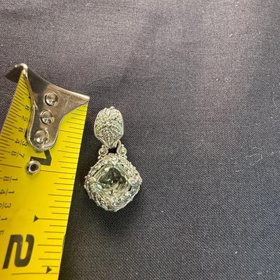 Prasiolite Bali Pendant