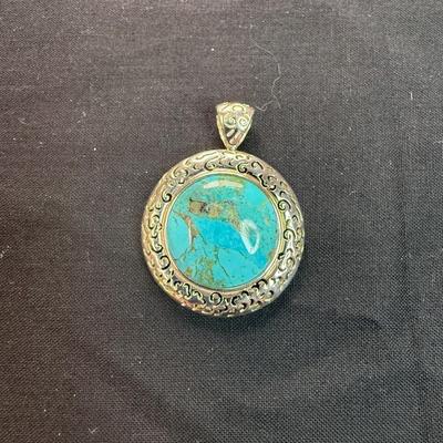 Sterling Silver And Turquoise