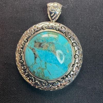 Sterling Silver And Turquoise