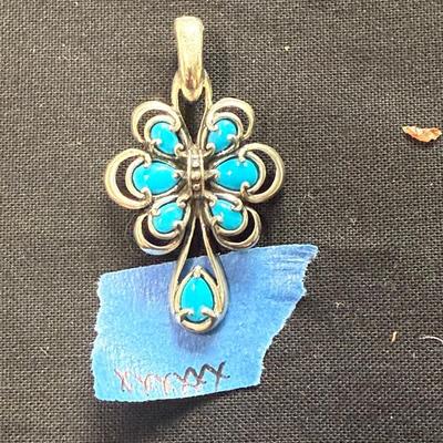 Carolyn Pollack Signature Collection Sterling And Sleeping Beauty Turquoise