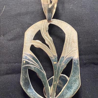 Muti-colored Gem Pendant