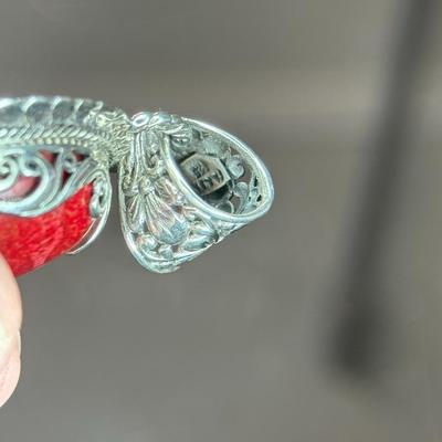 Sponge Coral Pendant