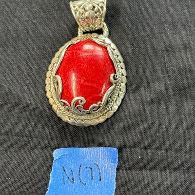 Sponge Coral Pendant