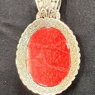 Sponge Coral Pendant