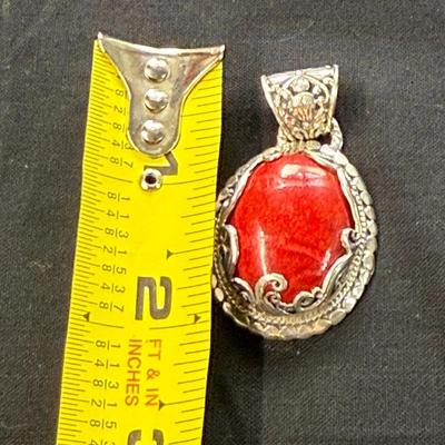 Sponge Coral Pendant