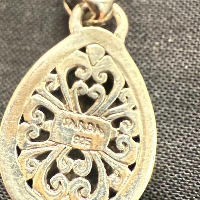 COLORFUL AMMOLITE Gemstone Pendant