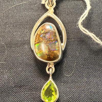 Ammiolite Doubler Pendant