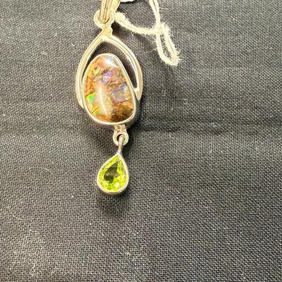 Ammiolite Doubler Pendant