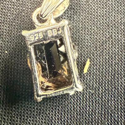 Sterling Silver Smoky Quartz Pendant