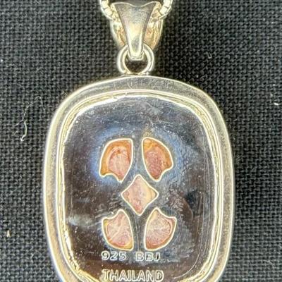 Rhodochrosite w/ Chain