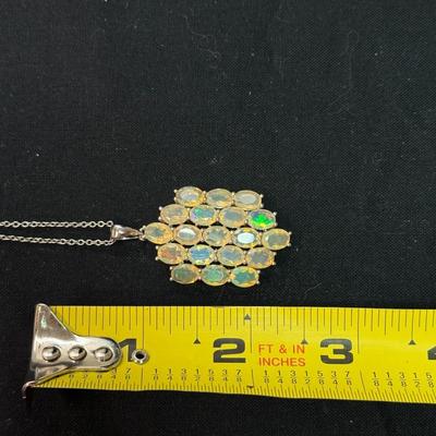 Thiopian Jelly Opal& Necklace