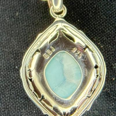 Larimar Necklace (925)