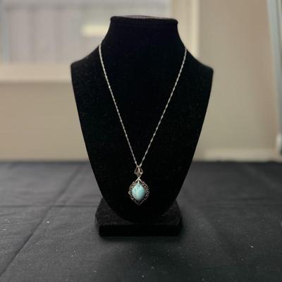 Larimar Necklace (925)