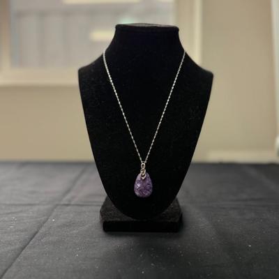Charoite Enhancer Siberia (925)