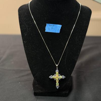 Ethiopian Opal (2.48CTW Tanzanite) Necklace