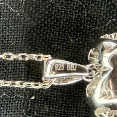 Sterling Silver Heart Shaped Necklace