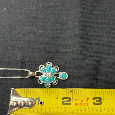 Carolyn Pollack Signature Collection Sterling And Sleeping Beauty Turquoise