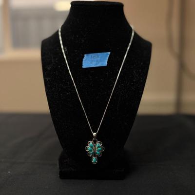 Carolyn Pollack Signature Collection Sterling And Sleeping Beauty Turquoise