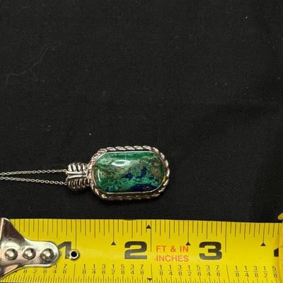 RARE Azurmalachite Necklace, Fragile