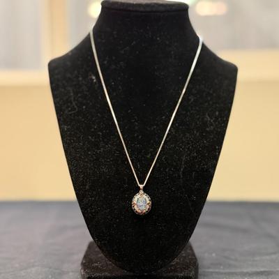 Muti-Colored Opal Necklace