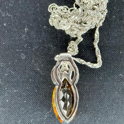 Champagne Quartz Yellow Sapphire Checkerboard