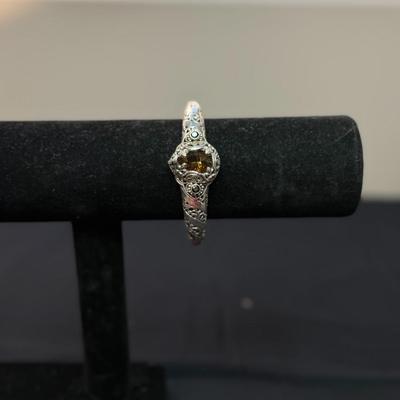 Bali Peridot Topaz Citrine Sterling 925 Bracelet