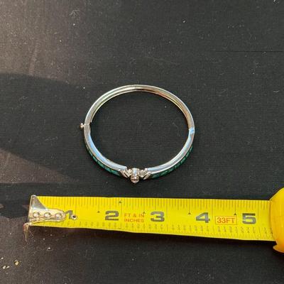 Australian Opal Inlay 925 Sterling Silver