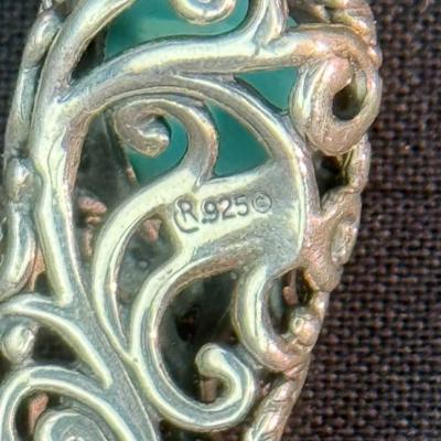 Carolyn Pollack Relios Sterling Silver Hinged Cuff Bracelet