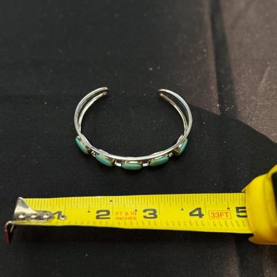 Kingman Turquoise Cuff Bracelet