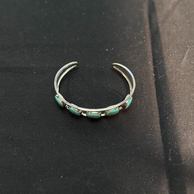 Kingman Turquoise Cuff Bracelet