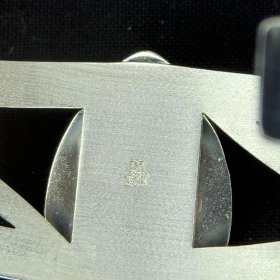 Desert Rose Trading Jay King Sterling Silver 925 Turquoise & Lapis Cuff Bracelet